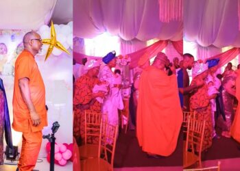 Nigerian couple welcomes