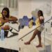 “Dem no dey put mouth for woman and man matter” — Israel DMW writes as he shares photos of Chioma rocking sleepwear in Davido’s Banana Island mansion (Photos)