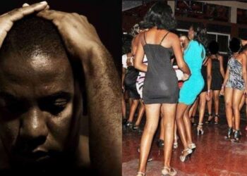 Nigerian man in distress