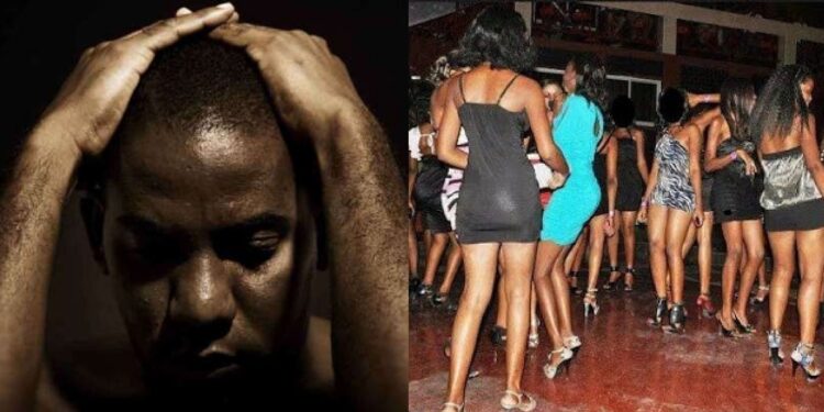 Nigerian man in distress