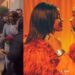 Davido spotted rejecting bouquet of flowers from a lady in London