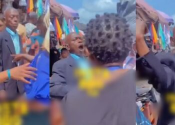 Drama as women confront an evangelist for calling their friend a ‘prostitute’ while preaching (Video)