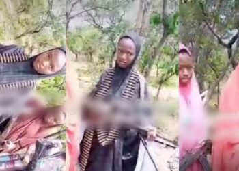 Terrorists release video of kidnapped daughters of former Zamfara Accountant-General, threaten to force them into crime