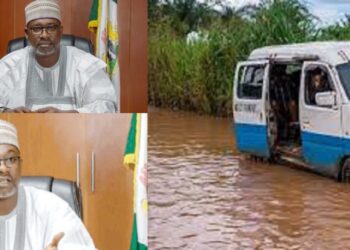 “God is responsible for the flood in Nigeria not the opening of Cameroon’s Lagdo dam” – Minister of water resources, Suleiman Adamu.
