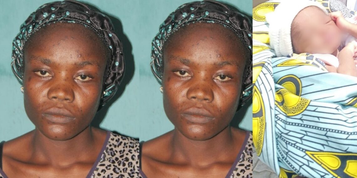 Woman who snatched a baby from a Bauchi hospital begs for forgiveness, "I just want a child so that I too will be called a mother"