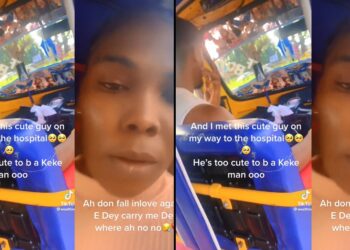 “I don fall in love again and e dey carry go where I no know” – Lady gushes her over Keke rider.