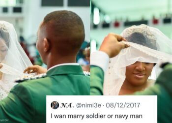 Nigerian lady reveals how she spoke her marriage to a military officer into existence