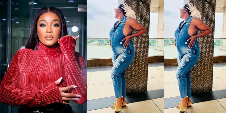 Lucy Edet flaunts