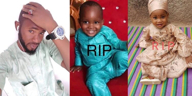 “I’ve lost all my children” – Nigerian man mourns tragic passing of his two children
