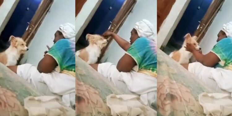 Nigerian mother scolding