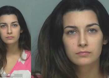 Young lady’s mugshot has men drooling and ignoring her crime.