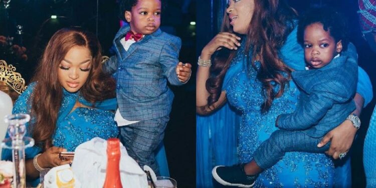 Queen Naomi shares never-before-seen photos of her son with Ooni of Ife, Tade
