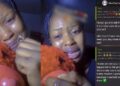 “Sell the ring and take care of your daughter” – Single mother cries profusely as fiancé abruptly cancels their engagement (Video)
