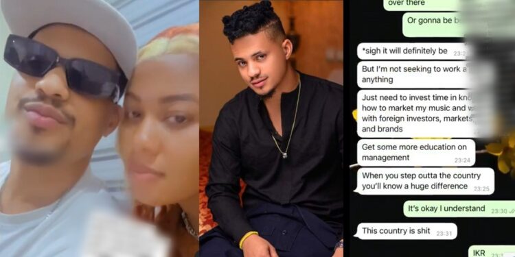 “He was planning to relocate to the US” – Rico Swavey’s girlfriend, Caroline, mourns, shares chat with him lamenting Nigeria’s situation (Video)