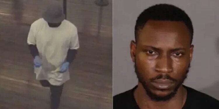 Nigerian man arrested for 68 alleged robberies in Los Angeles months after hosting lavish wedding