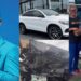 Skit maker, Sabinus buys another Benz a month after surviving auto crash that wrecked the previous (Video)