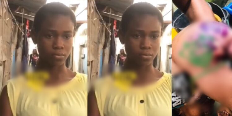 22-year-old teacher brutalizes 2-year-old daughter, burns her butt with electric cooker (Video)