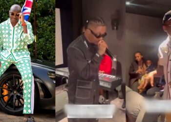 UK-based pastor Tobi Adeboyega dances