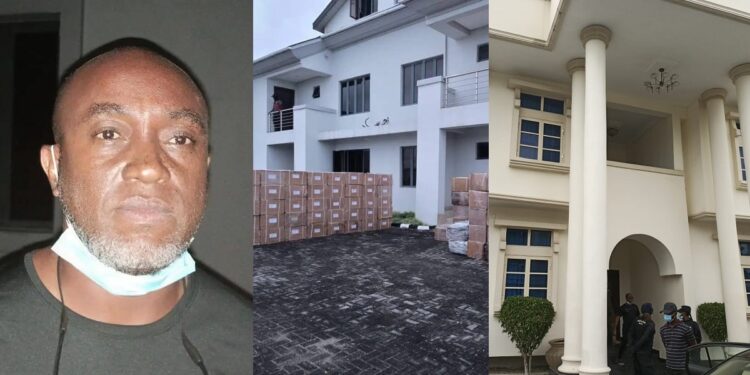 NDLEA releases photo of billionaire drug baron who used his Lagos mansion to store 13 million tramadol pills