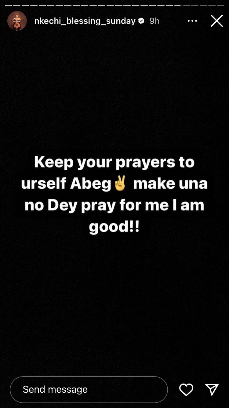 “I can post 3 million men on my page if I want to” – Nkechi Blessing blasts critics about her new man. 5 unnamed file