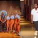 Pretty Mike shows up at Don Jazzy’s mother’s funeral with women wearing big p*nis trousers.