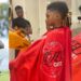 Moment Wizkid took his 4-year-old son, Zion to barbershop for his first hair cut (Video)