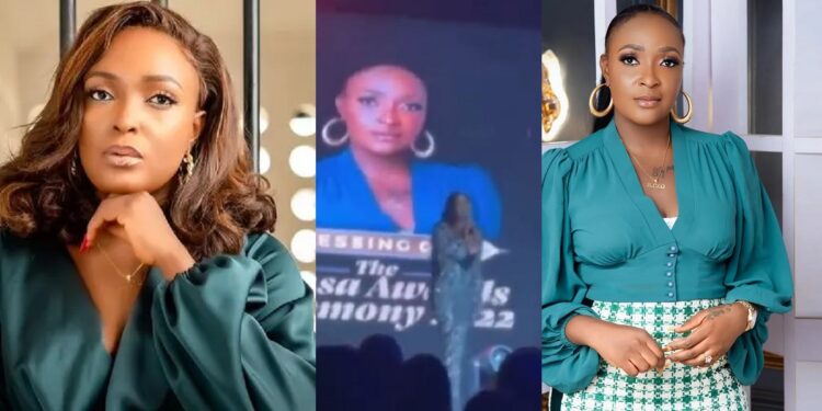 “Surgery preferable” – Moment crowd embarrassed Blessing Okoro at an event in Warri (Video)