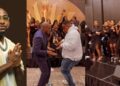 “End time” – Reactions as Pastor Tobi’s choir performs Davido’s ‘Stand Strong’ during service (Video)