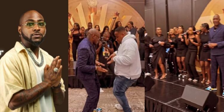 “End time” – Reactions as Pastor Tobi’s choir performs Davido’s ‘Stand Strong’ during service (Video)