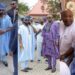 Davido makes first public appearance at the inauguration of his uncle, Ademola Adeleke (VIDEOS)