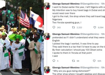 Nigerian man shares his experience with other Nigerians he encountered abroad