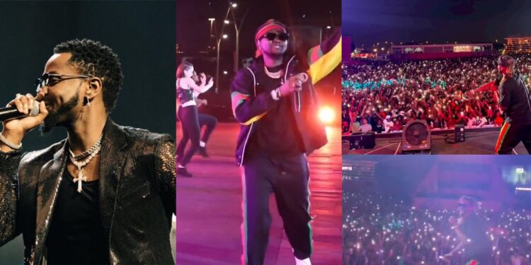 Naija to the world! Watch Kizz Daniel’s electrifying performance at the 2022 World Cup in Qatar (Videos)