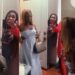 “This is uncouth” – Netizens reacts to lady’s cold reaction to surprise birthday party organised for her by friends (Video)