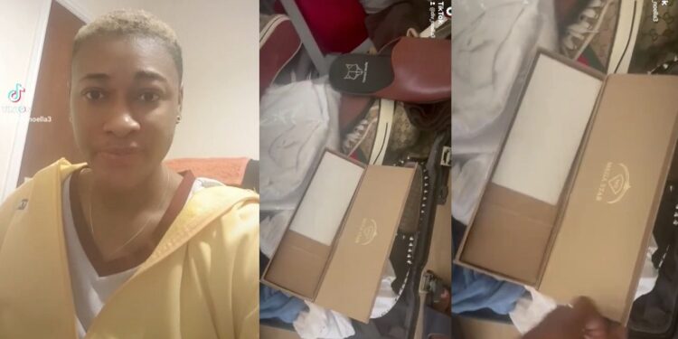 Lady raises alarm after her brother’s jewelry and money were allegedly stolen by an airline staff (VIDEO)