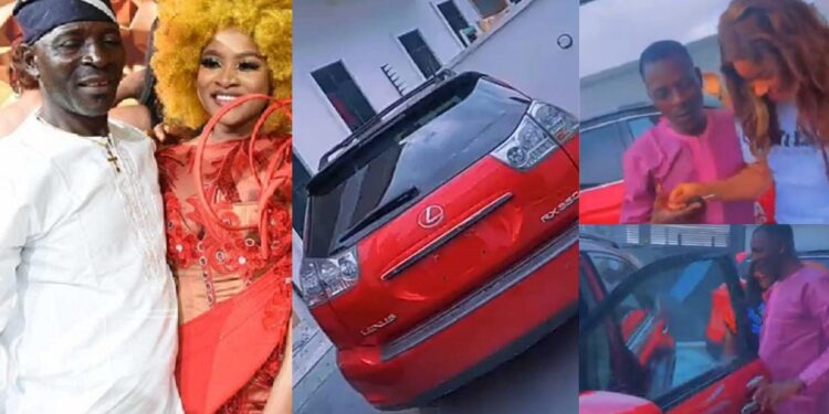 BBNaija star, Phyna buys her father a brand new Lexus SUV (Video)