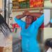 “I’ve never dreamt of this” – Nigerian woman ecstatic, breaks down in tears as good Samaritan gifts her a shop full of goods (Video)