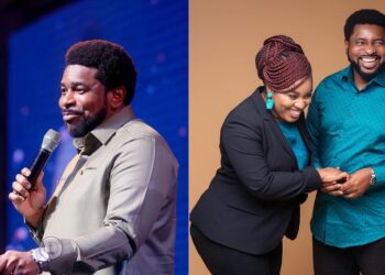 “Always send your laughter when your spouse sends a funny post” – Pastor Kingsley speaks on how to keep a marriage.