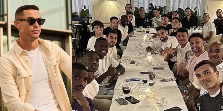 Cristiano Ronaldo ‘takes his Portugal team-mates out for dinner in Qatar and foots the bill’