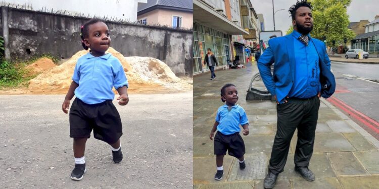 “Sabi girl is that you?” – Little girl melts hearts on social media over her likeness to popular comedian, Sabinus