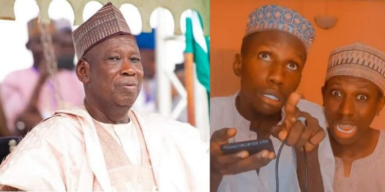 Kano TikTok skit makers will receive 40 lashes in public, sweep court premises and wash toilets for defaming Governor Ganduje