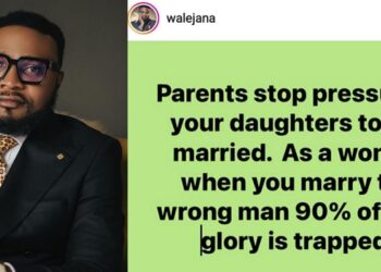 “The biggest prison in the world for women is marriage and it’s such a tragedy” – Businessman, Wale Jana says