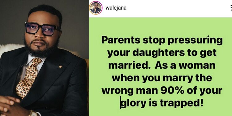 “The biggest prison in the world for women is marriage and it’s such a tragedy” – Businessman, Wale Jana says
