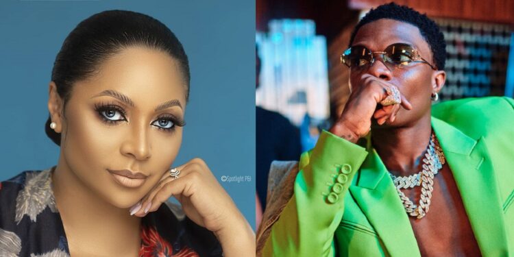 “There’s nothing outside” – Peter Okoye’s wife, Lola advises Wizkid