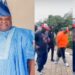 Ademola Adeleke, shows off his dancing skills as he prepares for his inauguration as Osun state governor. (Video)