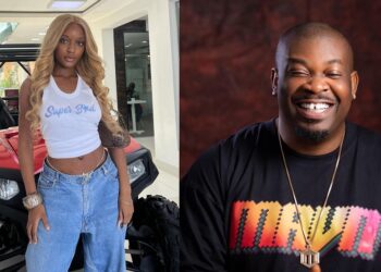 “My dad passed away but God blessed me with another” – Ayra Starr writes as she celebrates Don Jazzy on his birthday.