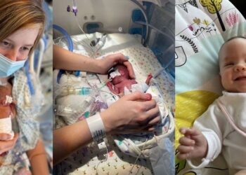Baby born weighing