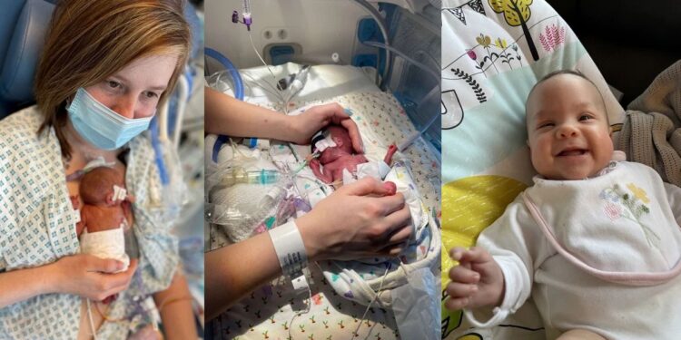 Baby born weighing