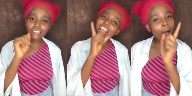 “I want a rich boyfriend so I won’t lack anything” – Lady says as she counters people who slam her for wanting a rich boyfriend when her father isn’t rich (VIDEO)