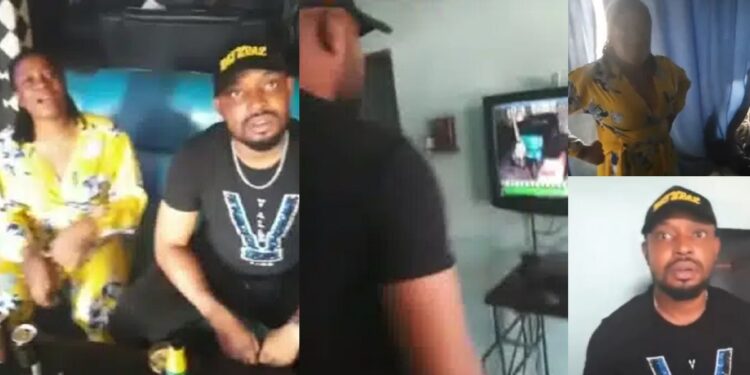 CCTV captures moment lady laced her date’s drink in a hotel (Video)