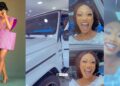 Christy O excitedly flaunts